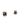Pendientes de Oro Blanco Con Brillantes