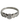 Solitario con Brillantes de Oro Blanco 18K