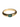 Solitario esmeralda ORO 18K