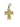 Cruz plana Labrada ORO 18K